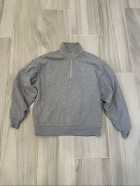 ALO Yoga Women’s XS Heather Gray Half-Zip Pullover